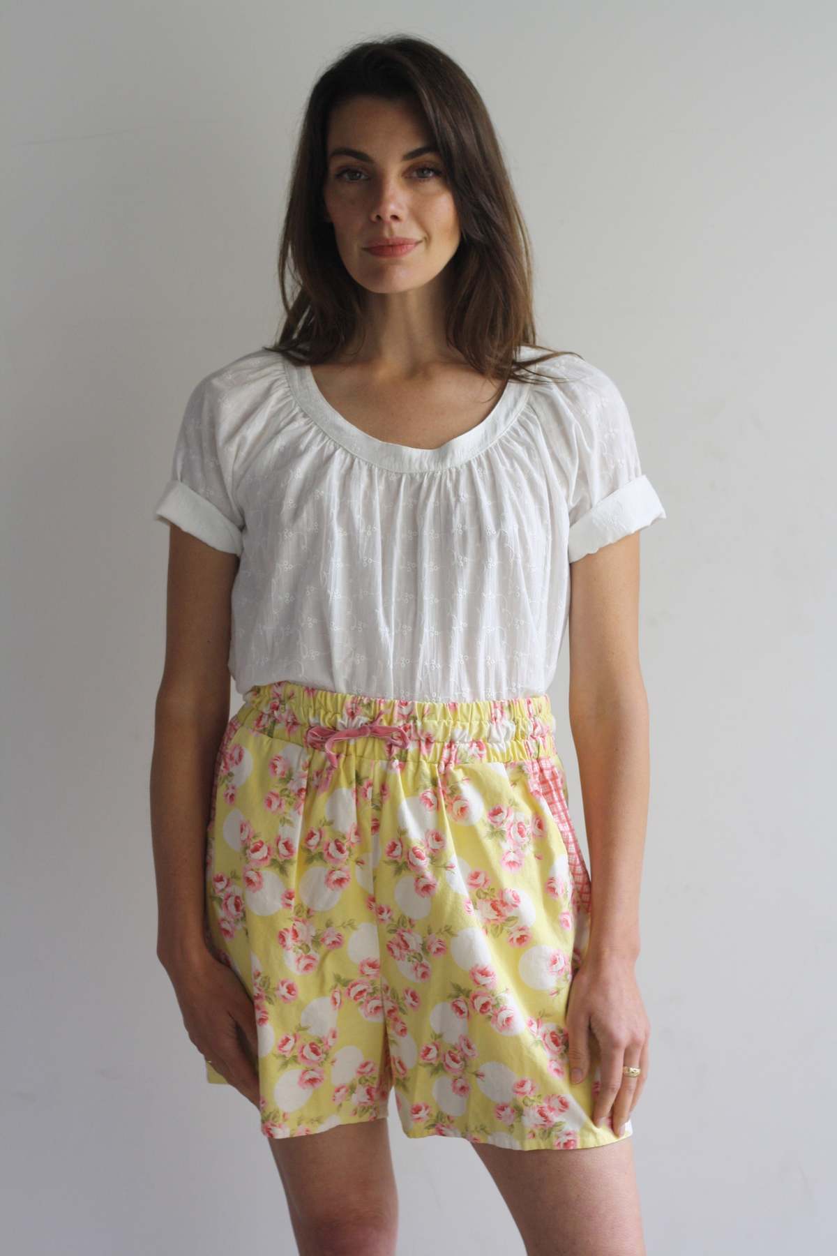 Myrtle Lou Shorts - Polka Dot Rose - Image 2 of 5