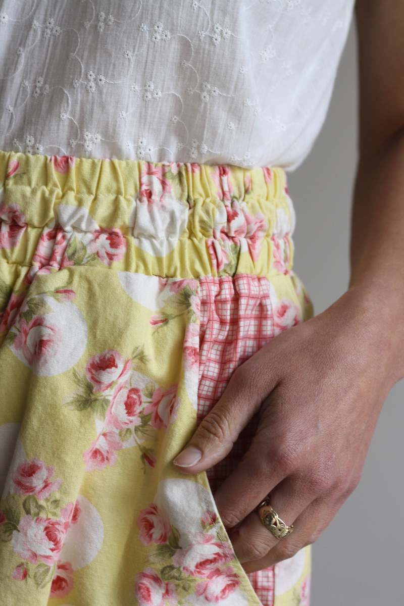 Myrtle Lou Shorts - Polka Dot Rose