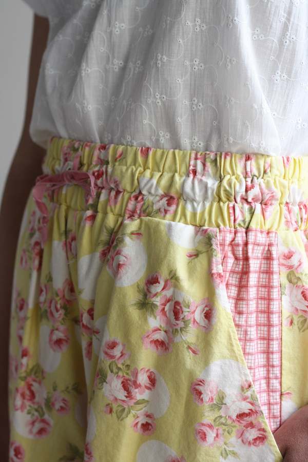 Myrtle Lou Shorts - Polka Dot Rose