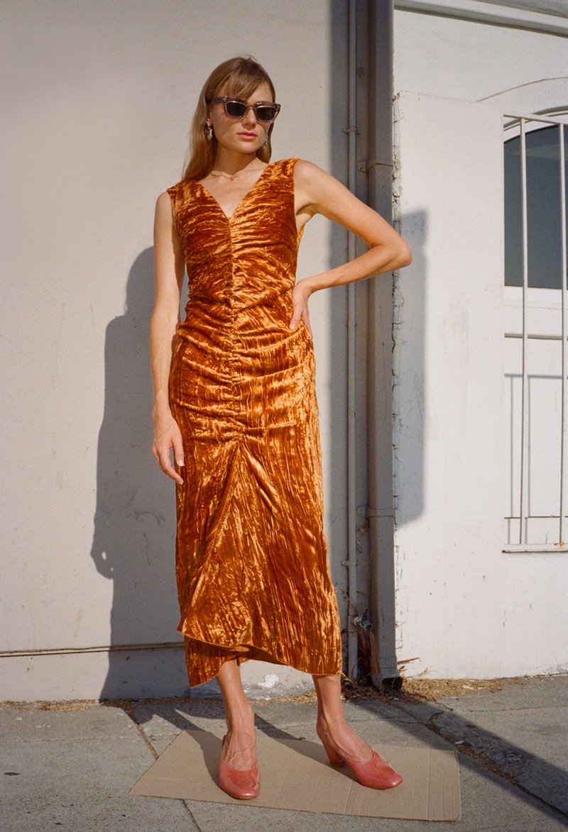 rejina pyo orange dress Rejina Pyo Isabelle Dress