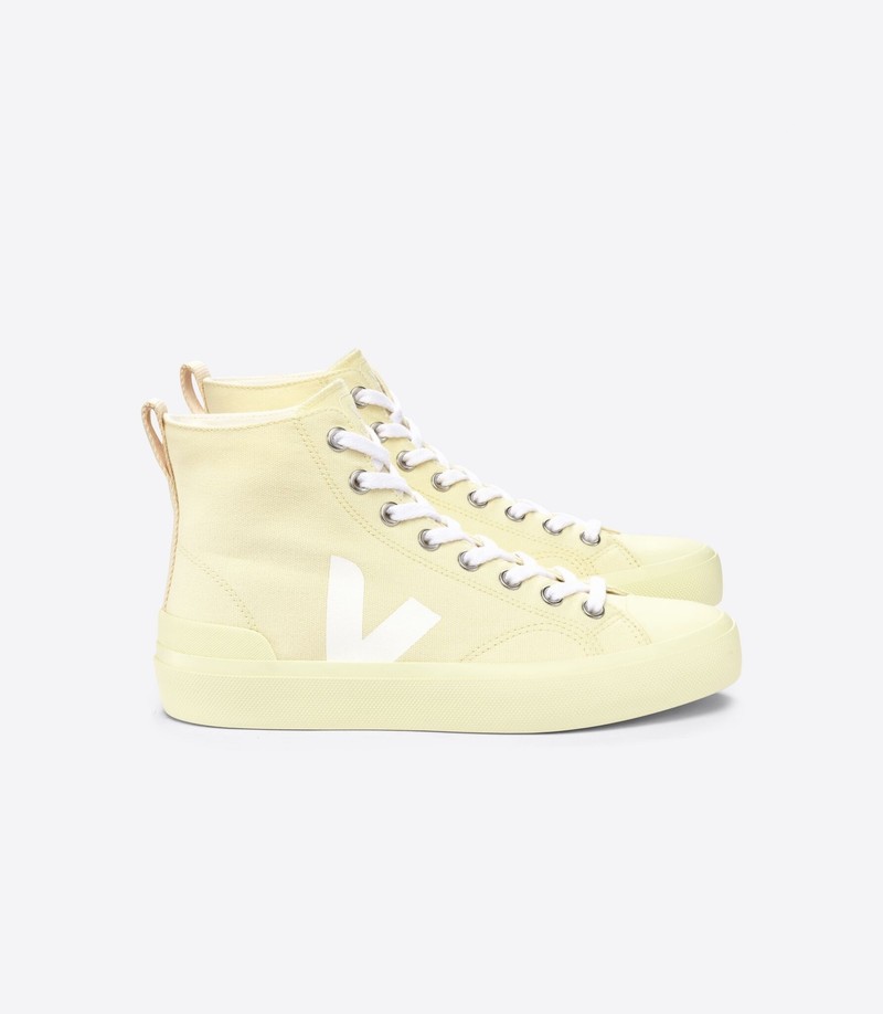 VEJA Wata II High Top Vegan Shoes - Butter