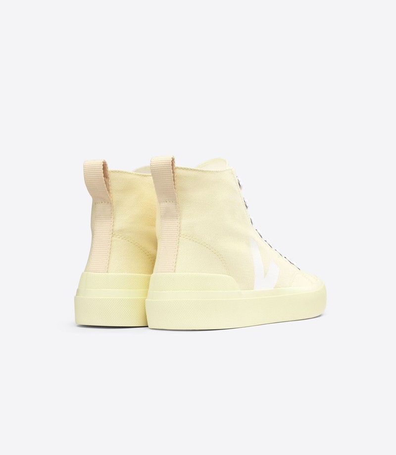 VEJA Wata II High Top Vegan Shoes - Butter