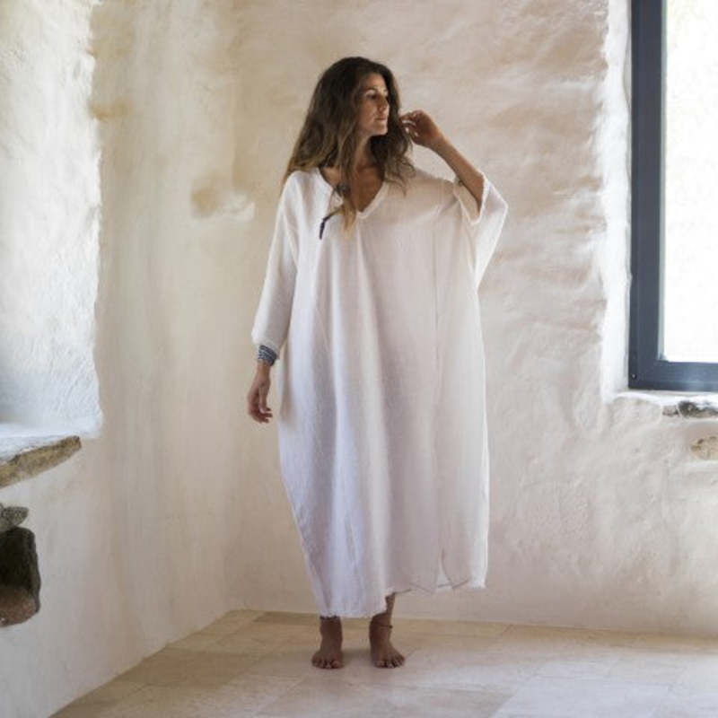 loom.ist sile maxi caftan dress - | Garmentory