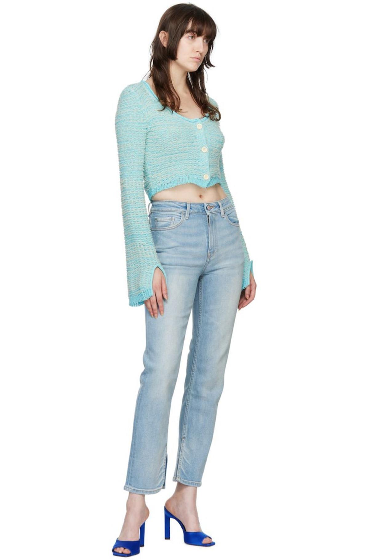 【関税込み】GANNI ブルー Beksi ジーンズ Blue Beksi Jeans by GANNI on Sale