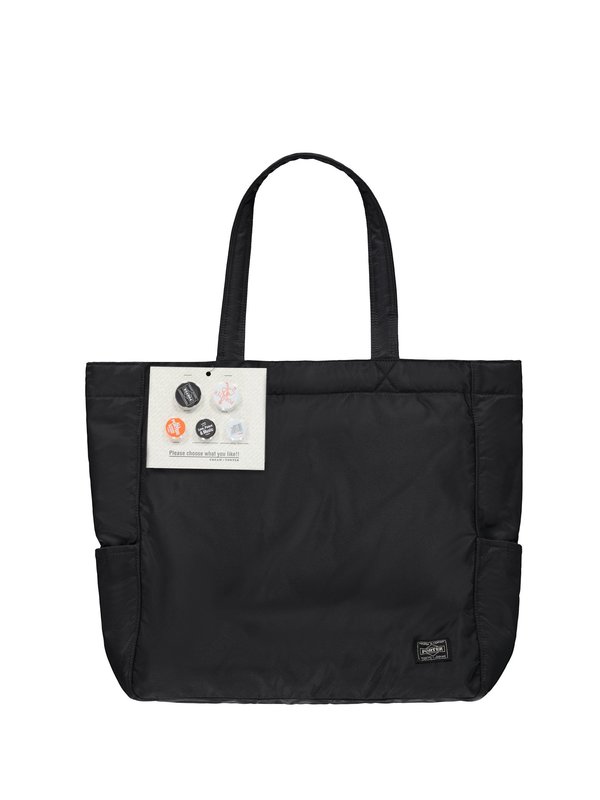 porter cream tote bag