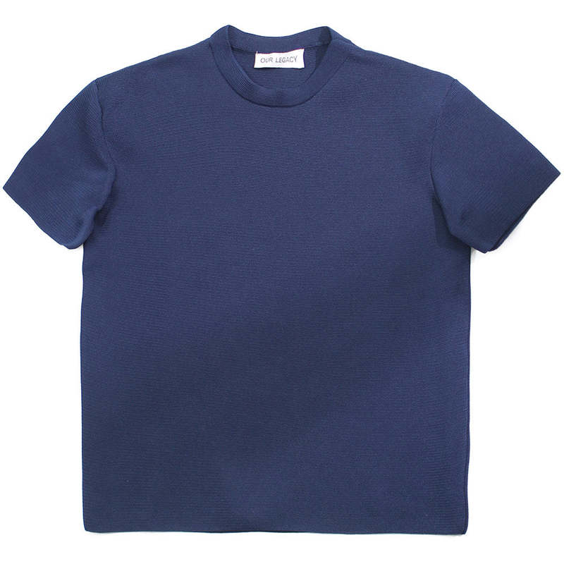 ★送料・関税込★OUR LEGACY★KNITTED T-SHIRT Digital Abyss ★ OUR LEGACY | KNITTED T-SHIRT / DIGITAL ABYSS PERFORMANCE