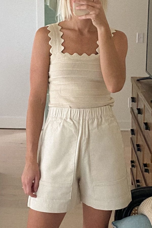 Micaela Greg Field Short - Cream