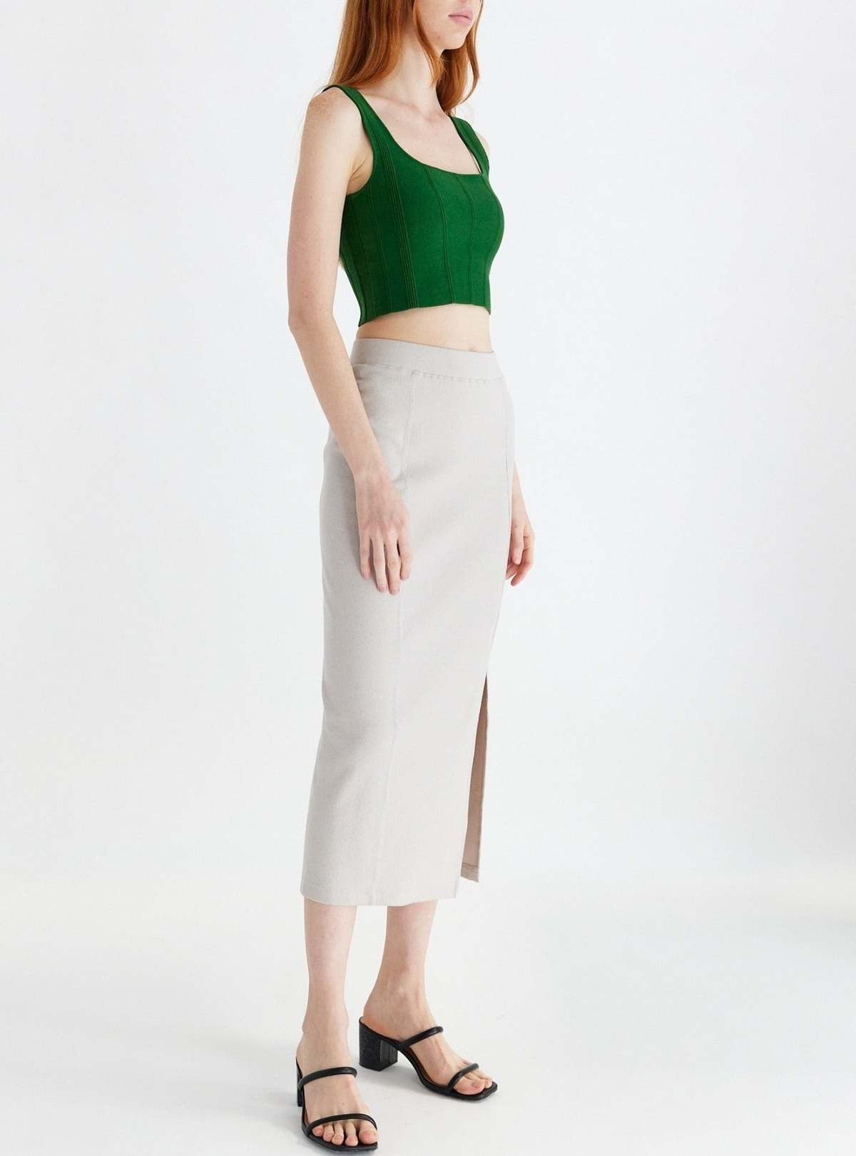 SAMPLE-Graylee Knit Skirt main image 0