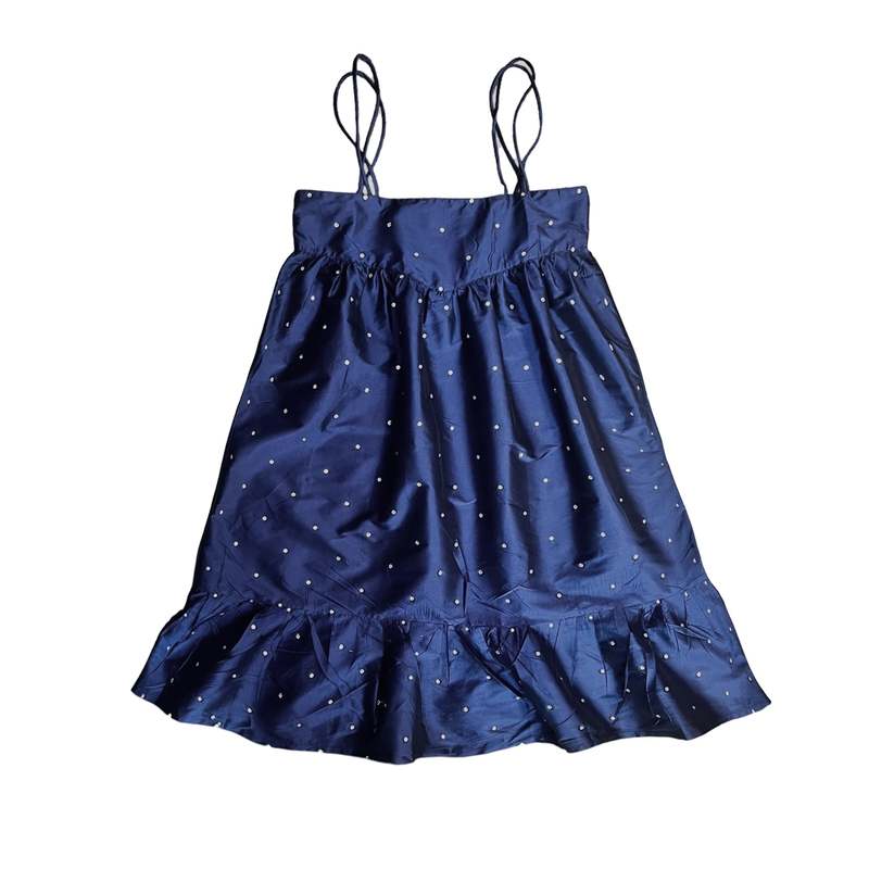 Batsheva Singer Dress - Navy