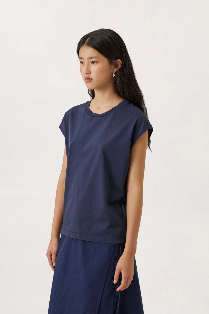 Lemaire Cap Sleeve T-shirt | Garmentory