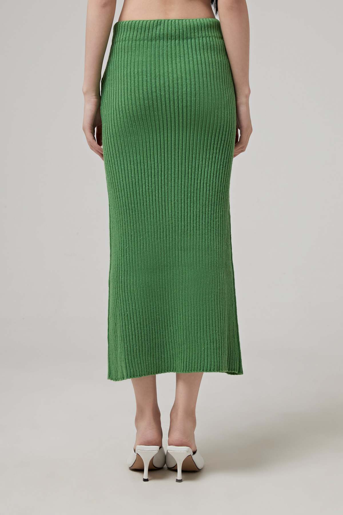 ミニスカート JIL SANDER Wool skirt J02MA0297J40035402 Wool Knit Mini Skirt Woman | Jil Sander Official Online Store