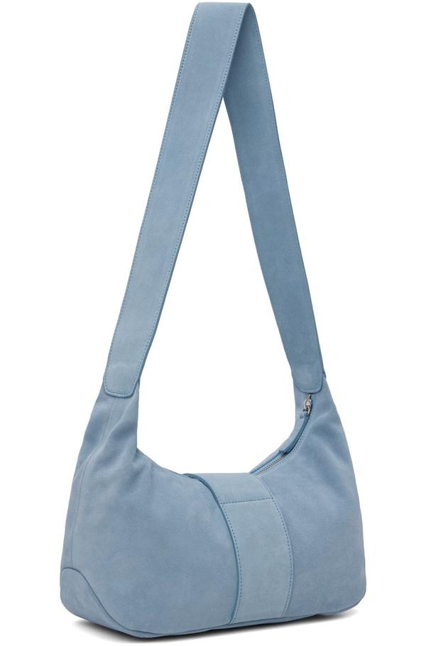 Paloma Wool 青いレザーショルダーバッグ Paloma Wool Leonora Bag - Cyan | Garmentory