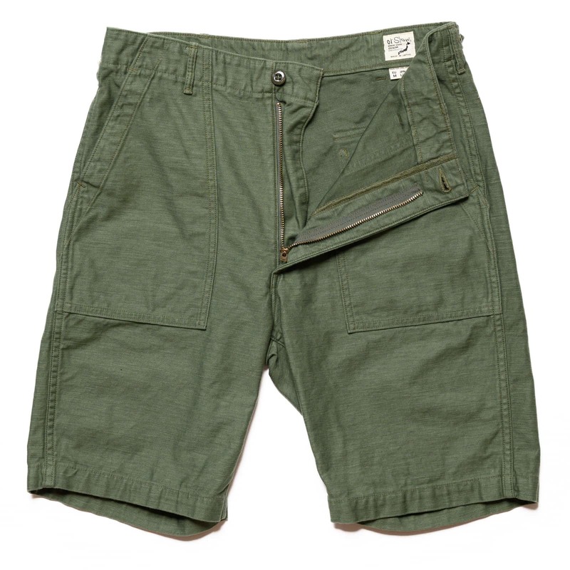 Orslow Fatigue Shorts - Green Orslow Fatigue Shorts - Green