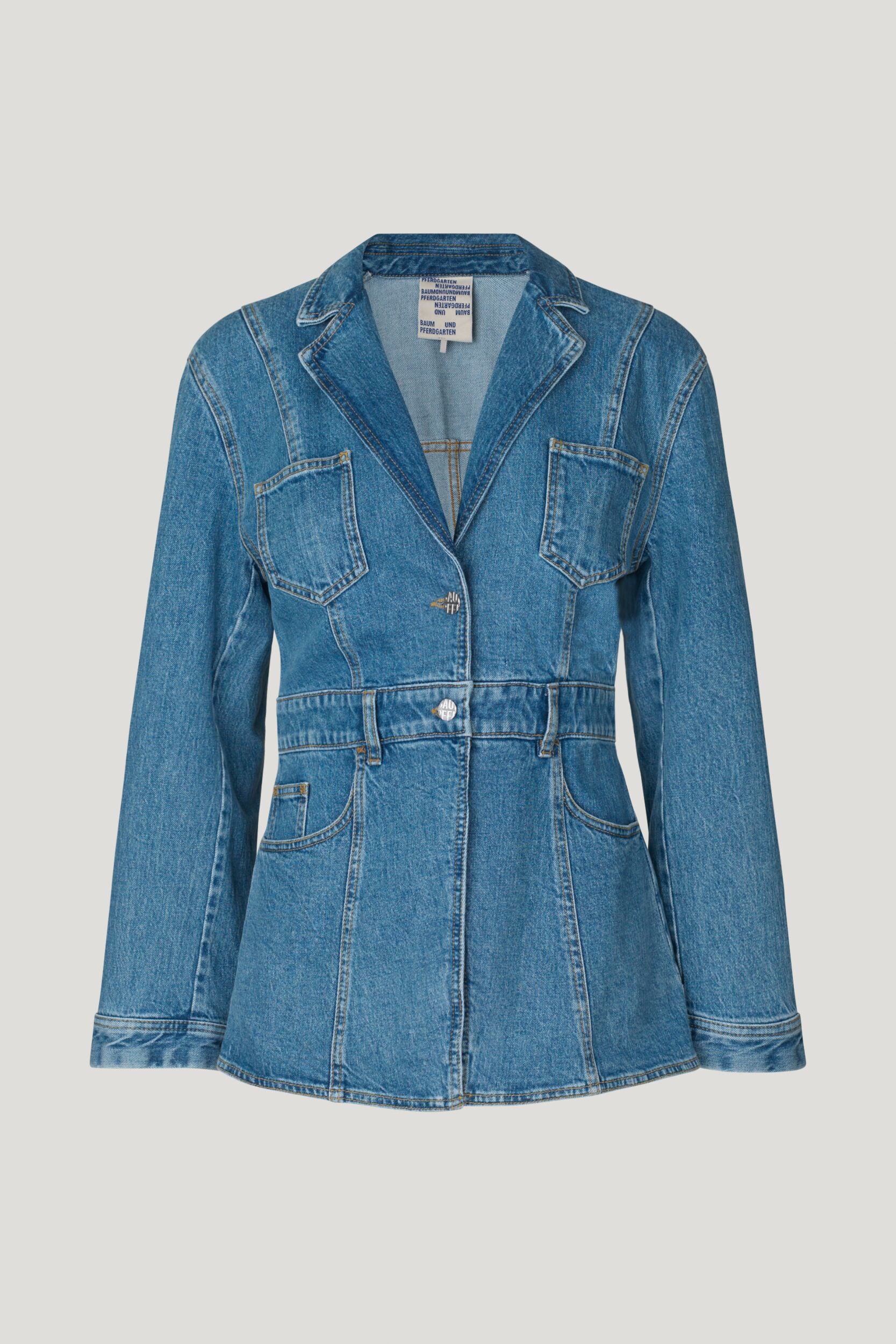 Baum Und Pferdgarten Beatrix Jacket - Washed Light Blue