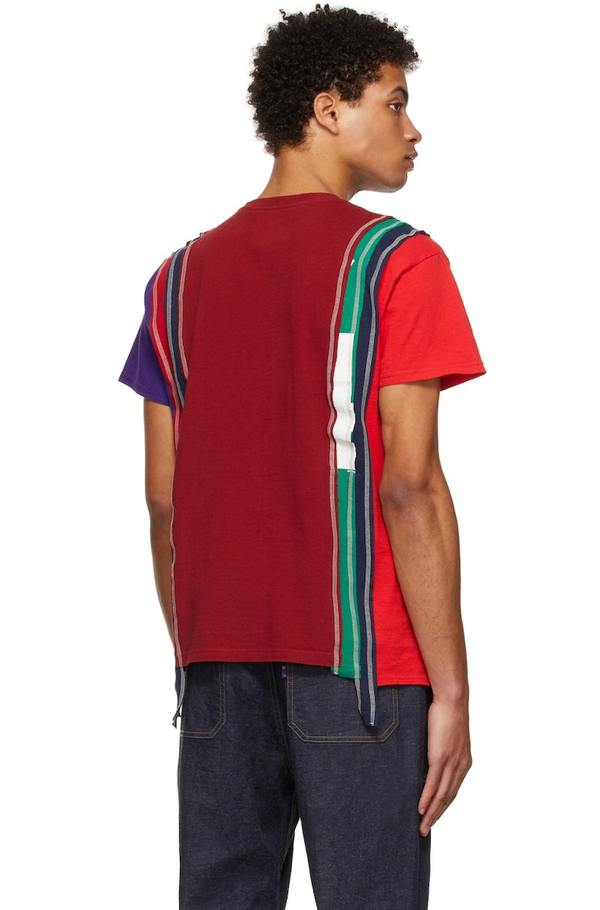 Needles Rebuild Upcycled Seven Cut T-Shirt - Multicolor | Garmentory