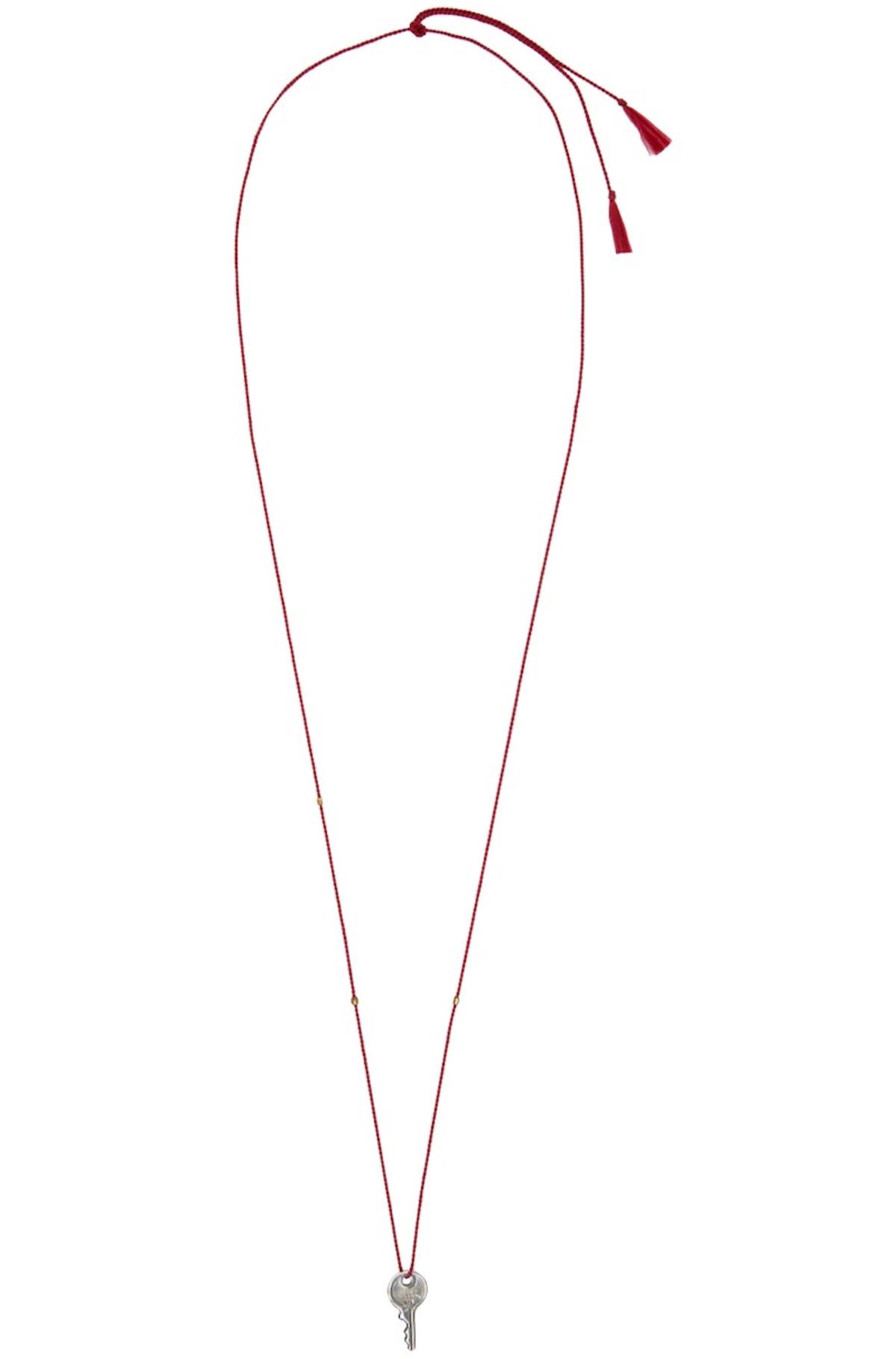 Paul Smith Key Necklace - Red/Metallics | Garmentory