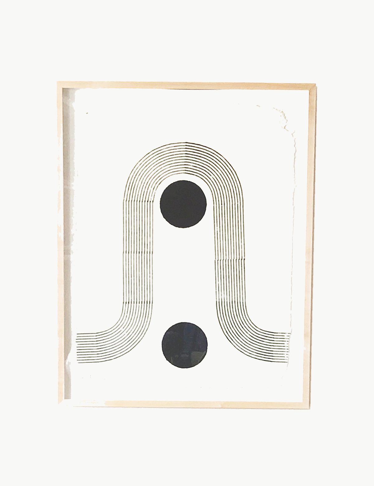 Blockshop Textiles - SUNWAVE WOODBLOCK PRINT - Image 1 of 1