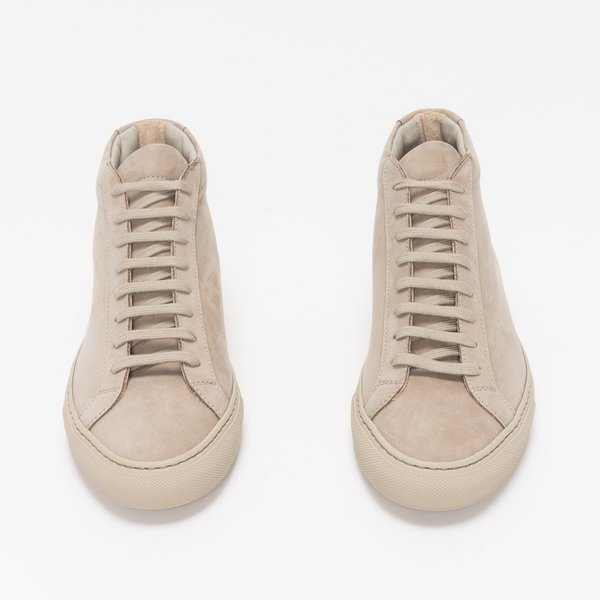 Common Projects Achilles Mid - Off White Nubuck | Garmentory