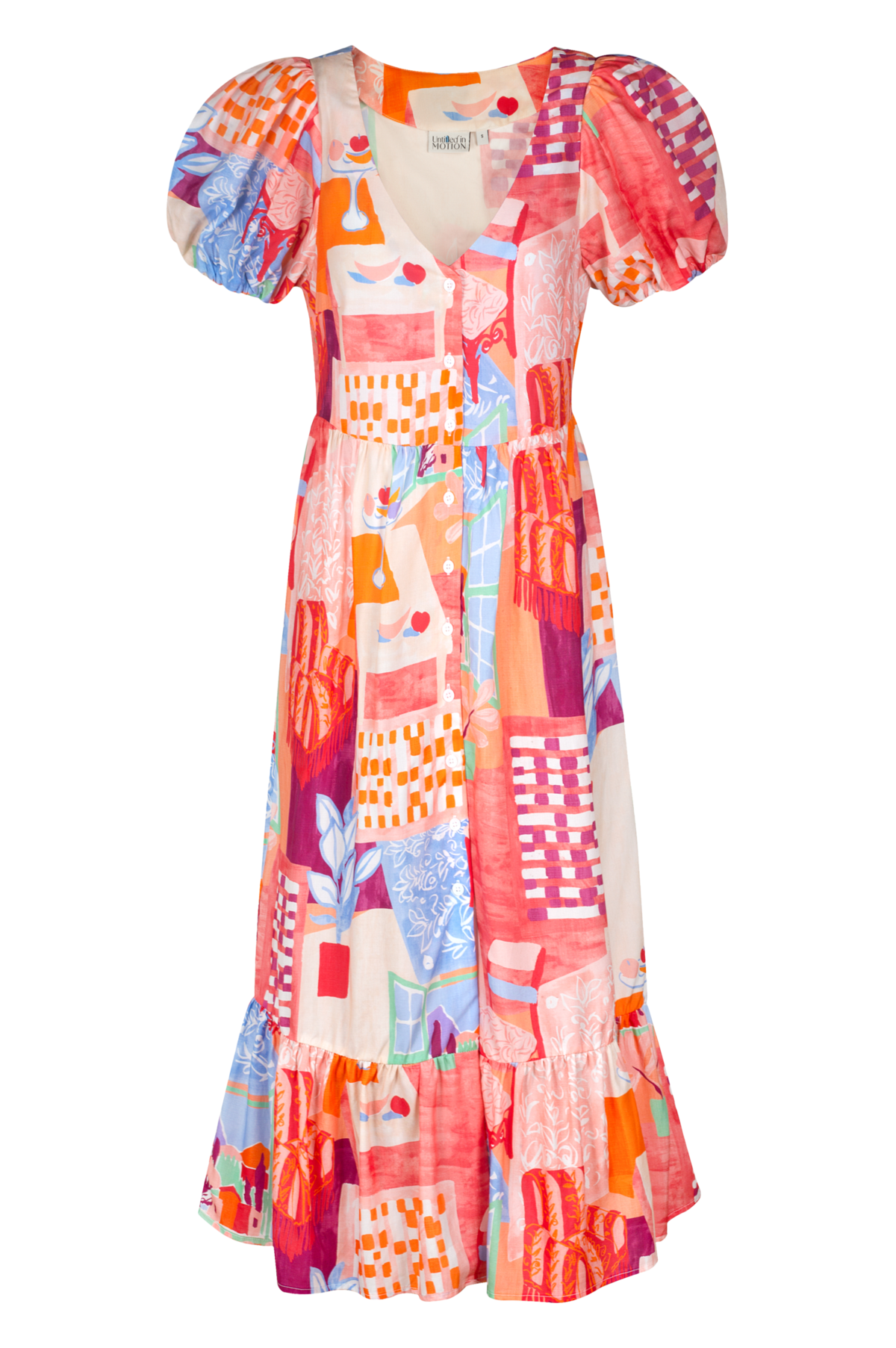Untitled in Motion Caleo Dress - Room with a View - Image 4 of 4