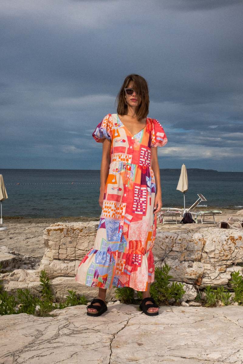 Untitled in Motion Caleo Dress - Room with a View