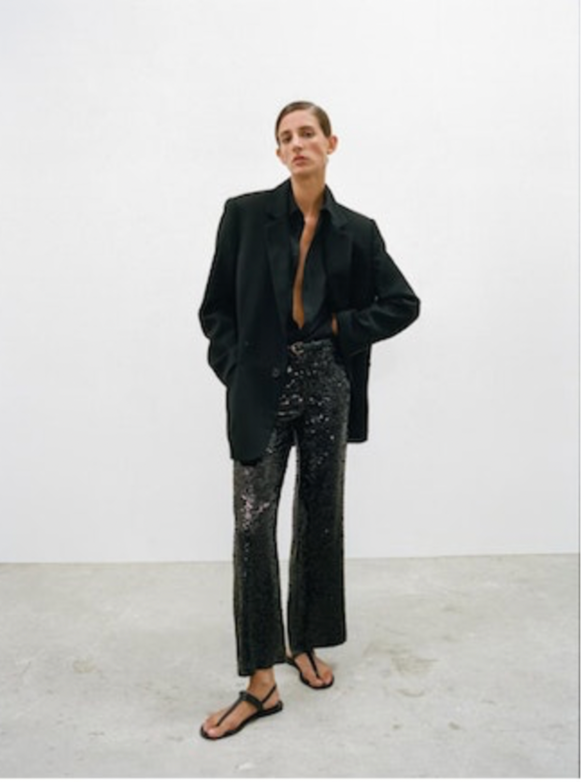 【Nili Lotan】 Yseult sequinedパンツ Nili Lotan Yseult Sequin Pants in Khaki – Serafina