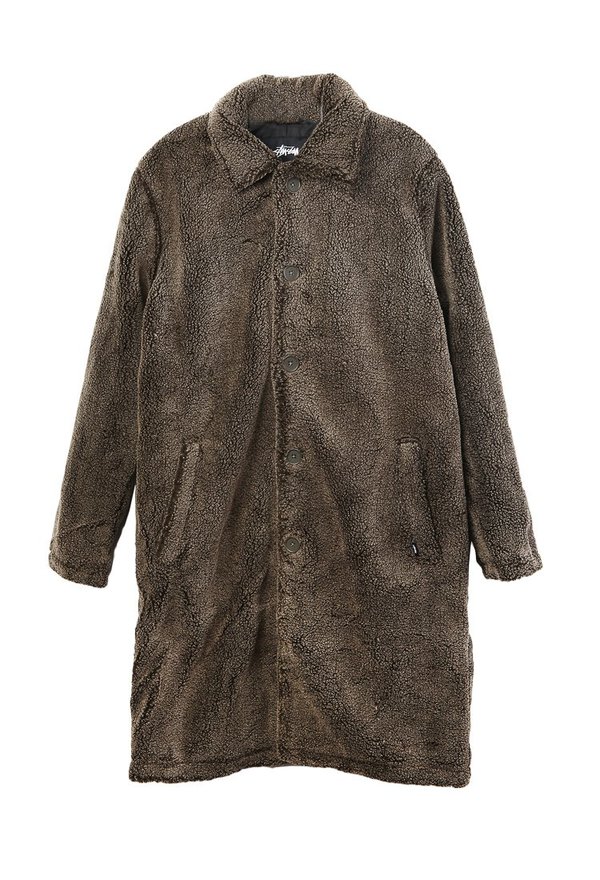 Stussy Sherpa Mac Jacket | Garmentory