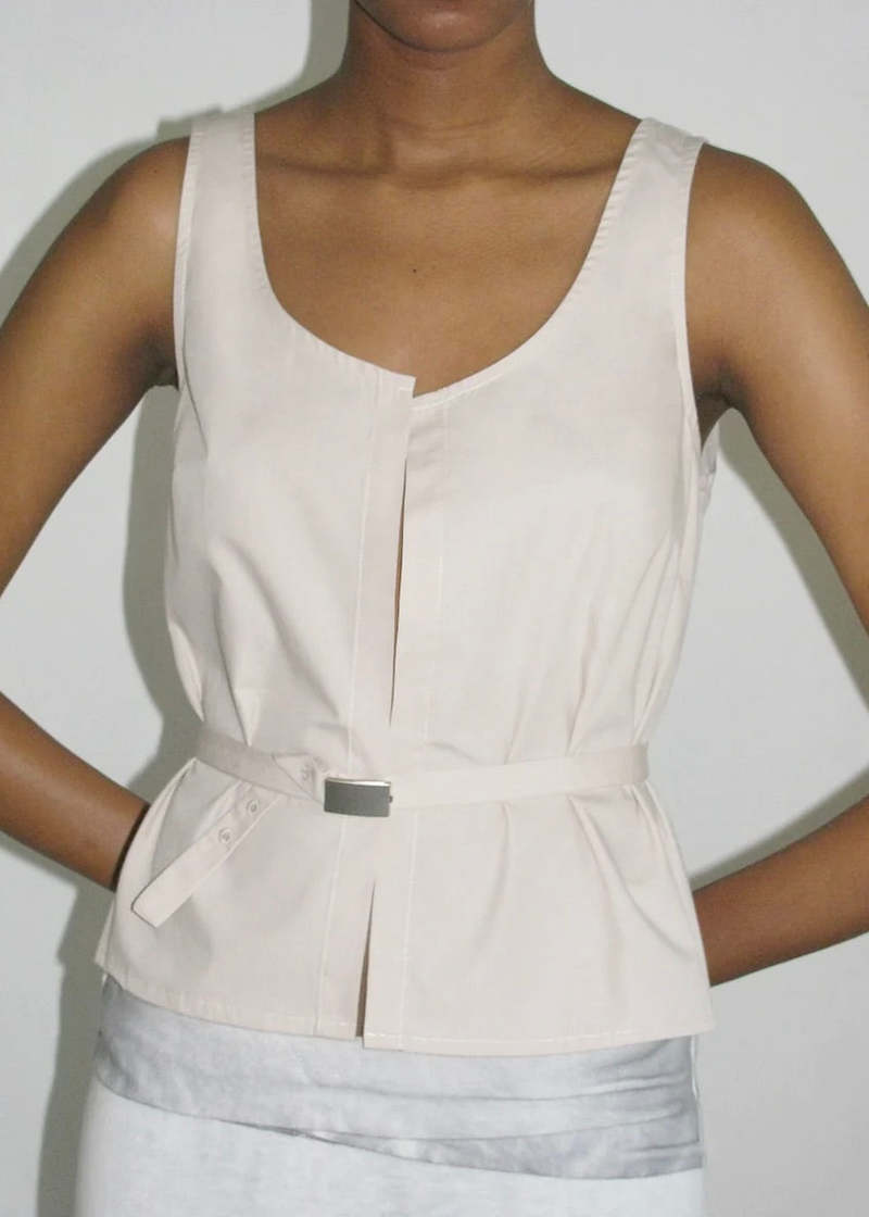 Paloma Wool Vito Top - Ecru | Garmentory