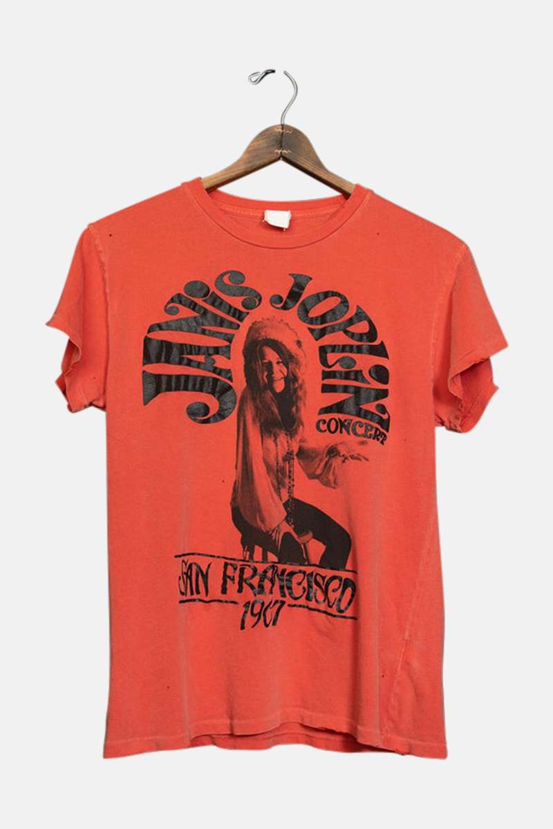 MadeWorn Janis Joplin SF 1967 Tee - Cherry | Garmentory