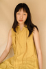 RUNAWAY BICYCLE JUNE DRESS- MUSTARD - Thumbnail 1