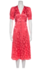Saloni Dress - Coral - Thumbnail 3