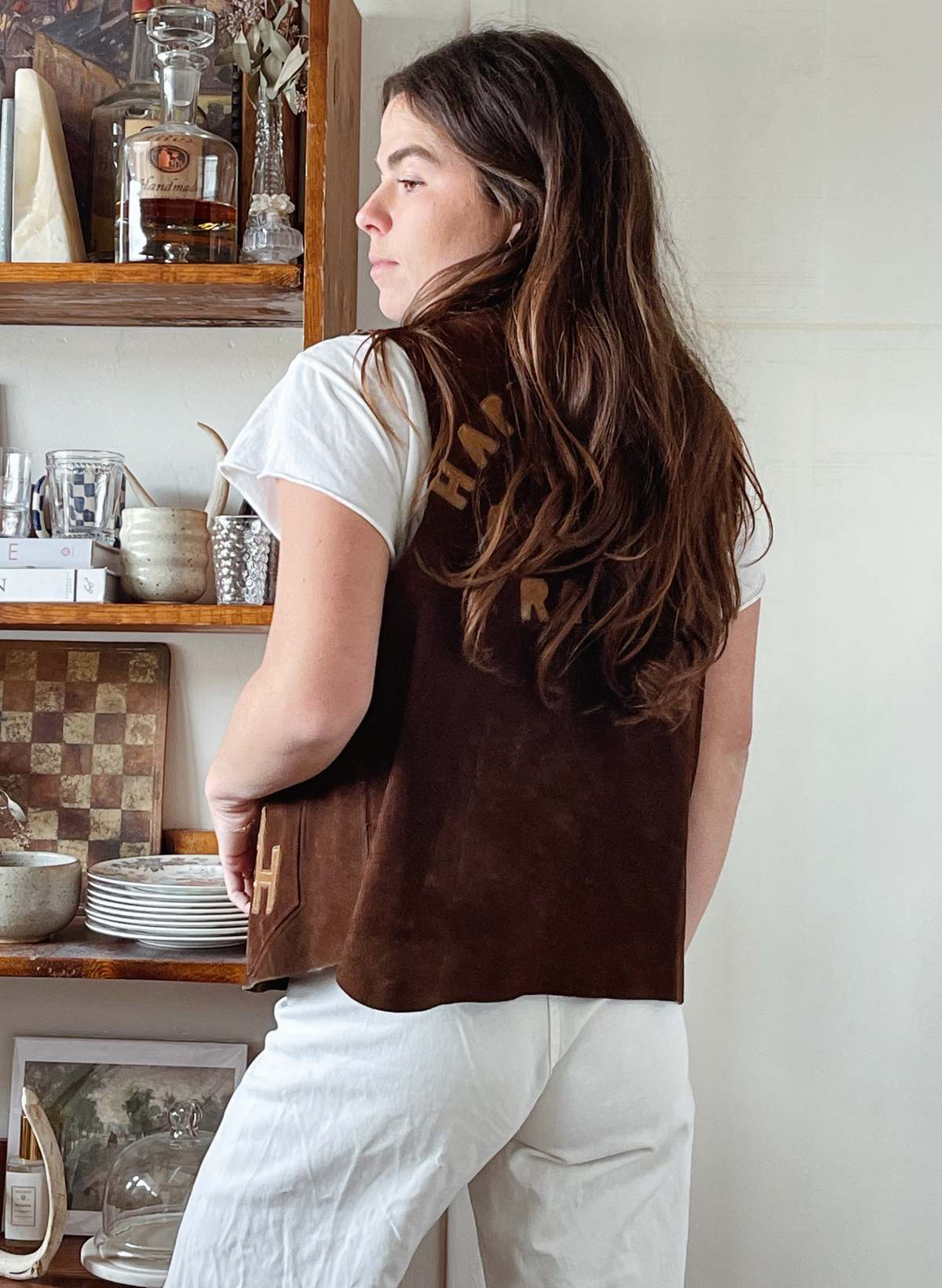 Sadie Suede Vest main image 1