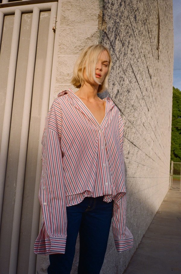 Y Project Striped Double Shirt | Garmentory