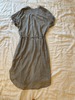 Xirena Tie Waist Dress - Gray/White Stripe - Thumbnail 2