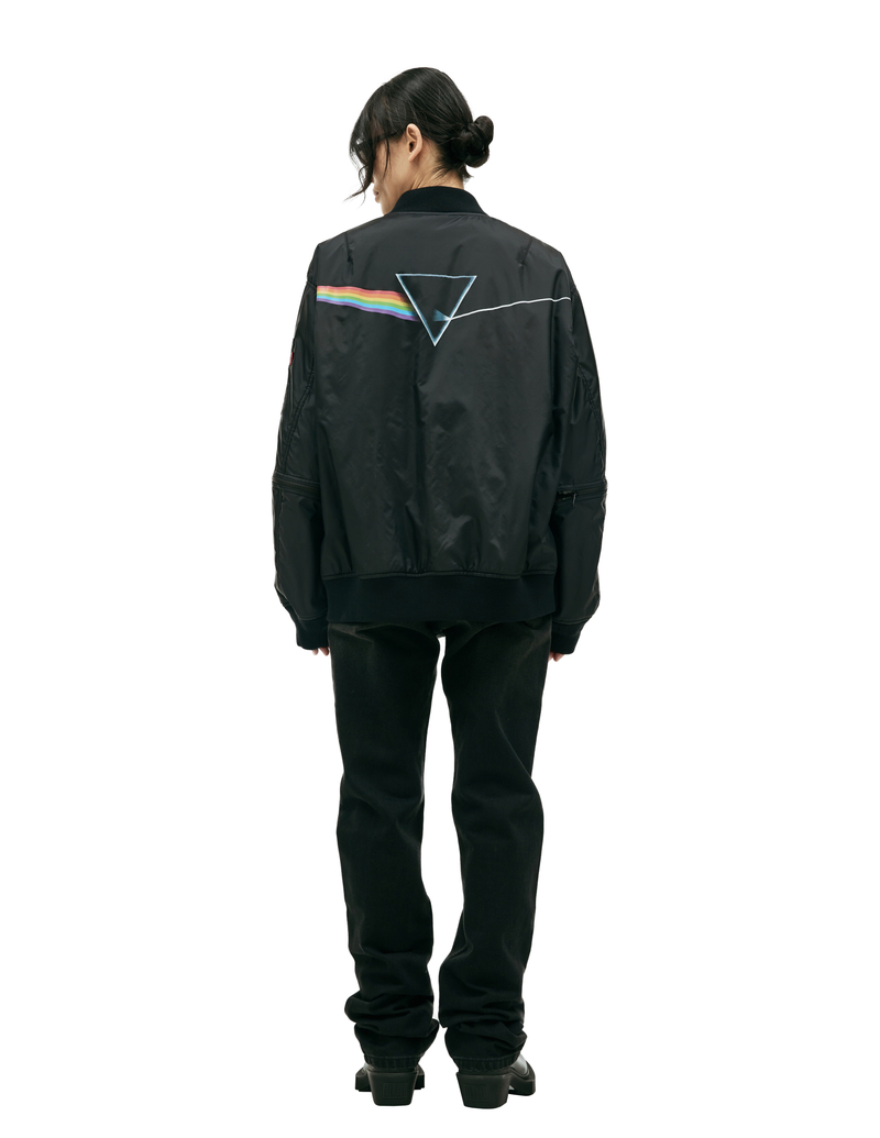Undercover Pink Floyd Printed Bomber Jacket | Garmentory