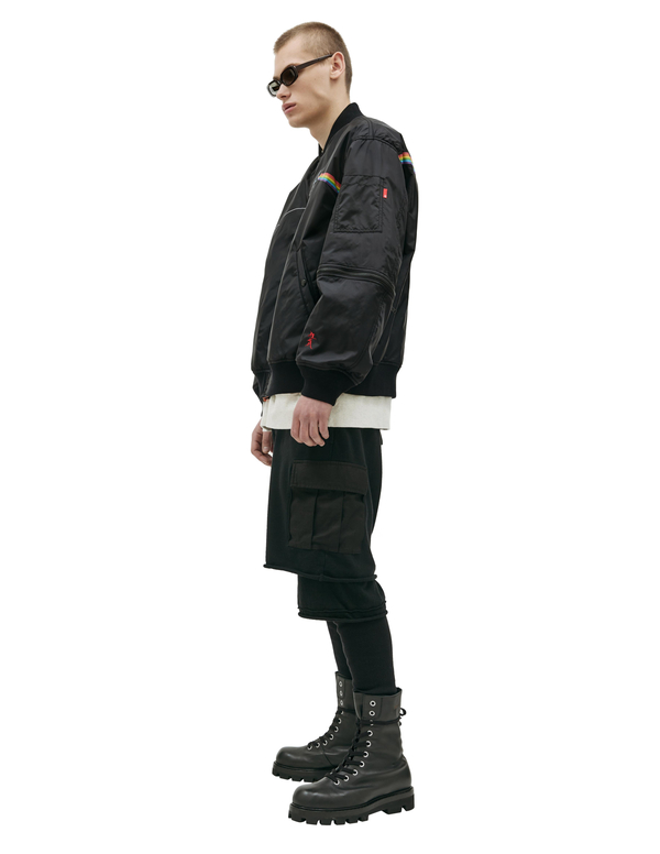 Undercover Pink Floyd Printed Bomber Jacket | Garmentory