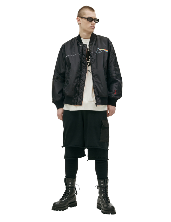 Undercover Pink Floyd Printed Bomber Jacket | Garmentory
