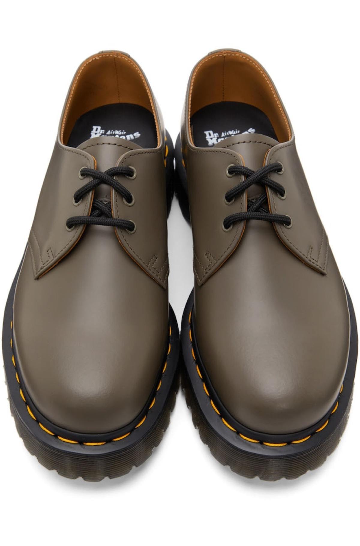 靴 Dr.Martens 1461BEX KHAKI GREY UK5 Dr Martens 1461 Bex Oxford (Unisex) shoes in khaki grey size