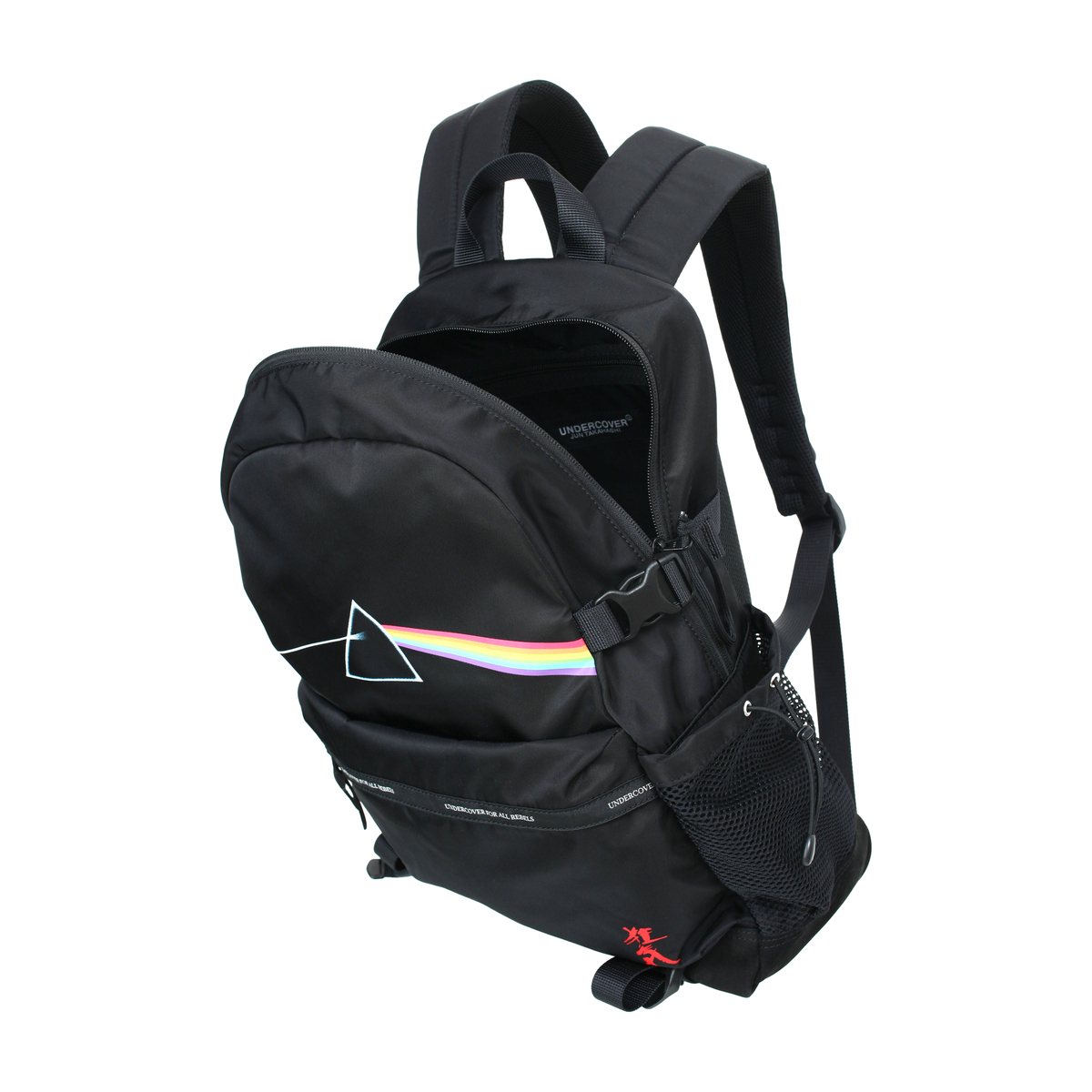 Undercover Pink Floyd printed backpack - Black | Garmentory