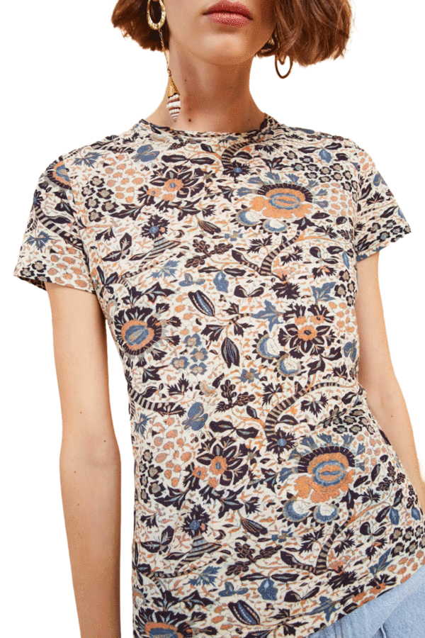 T-shirt Kanabeach Estelle Taille 38 Bleu à Trous - Neuf Avec étiquette (valeur 34€)