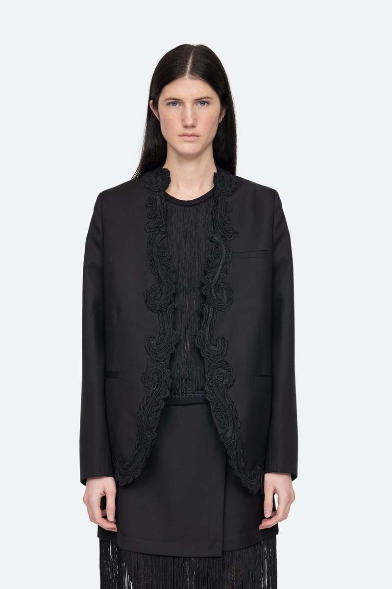 Sea New York / AERIN SUITING レースジャケット Sea NY Aerin Blazer | Garmentory