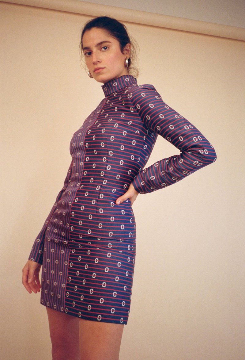 Carven Turtleneck Dress Garmentory