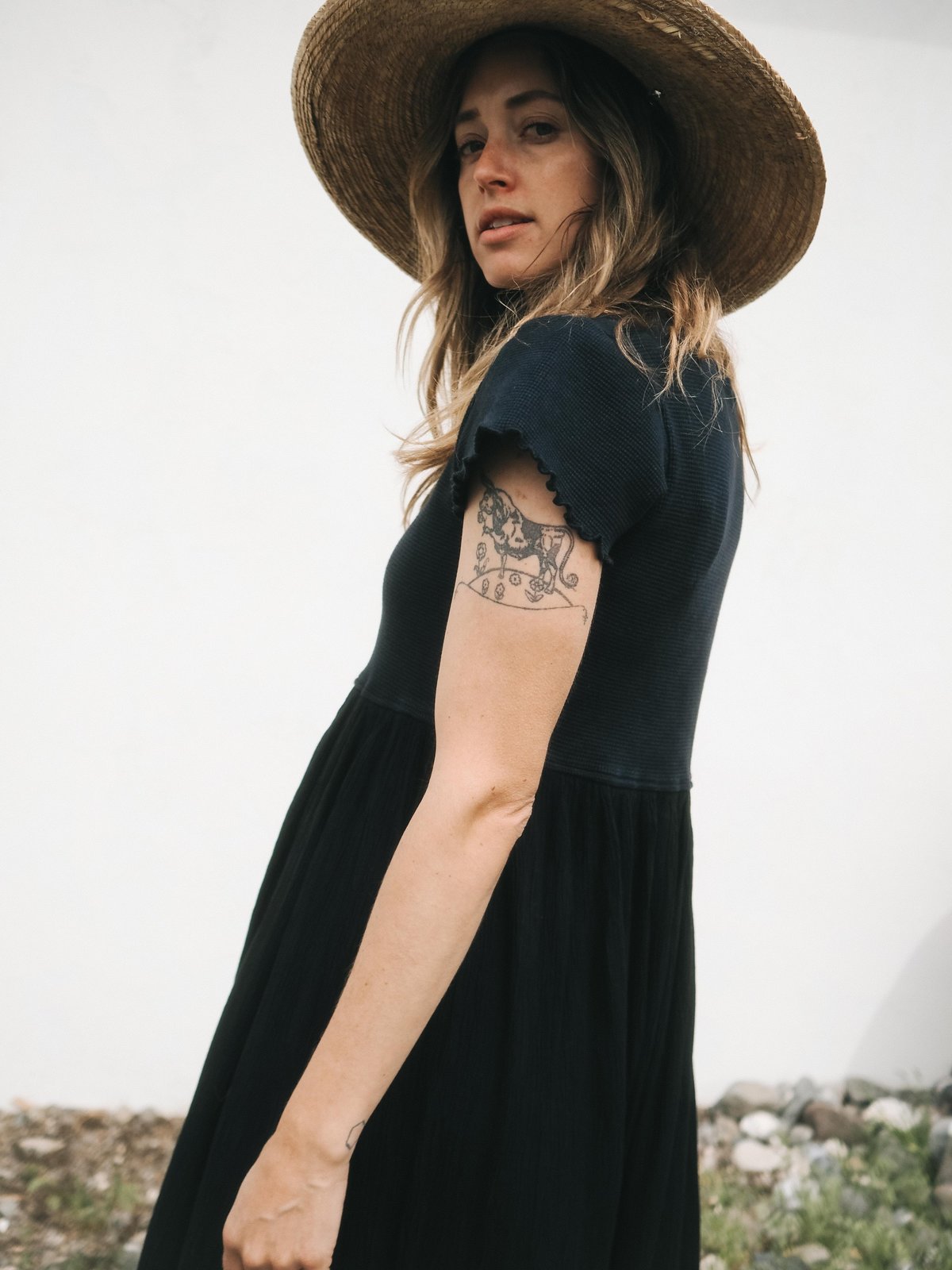 vintage dress Vintage Iris Dress - Black | Garmentory