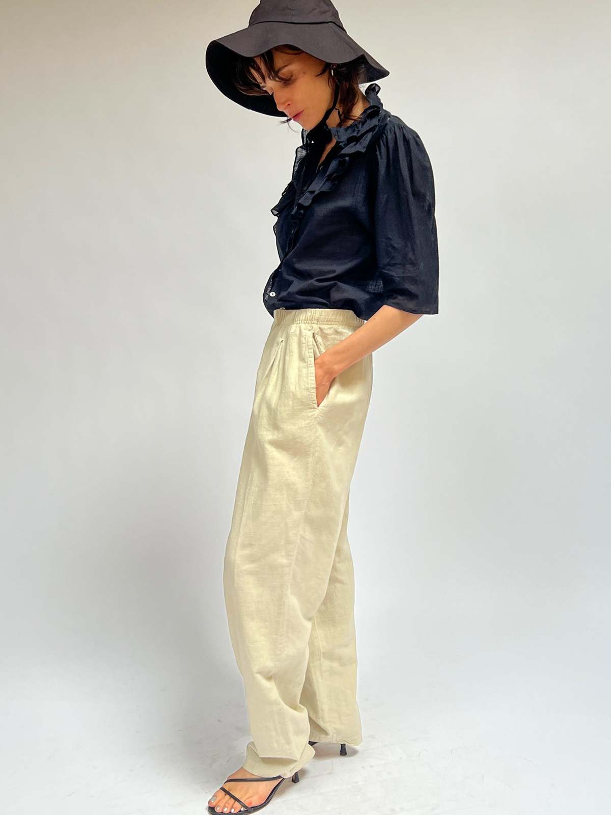 Linen Pants Khaki Garmentory
