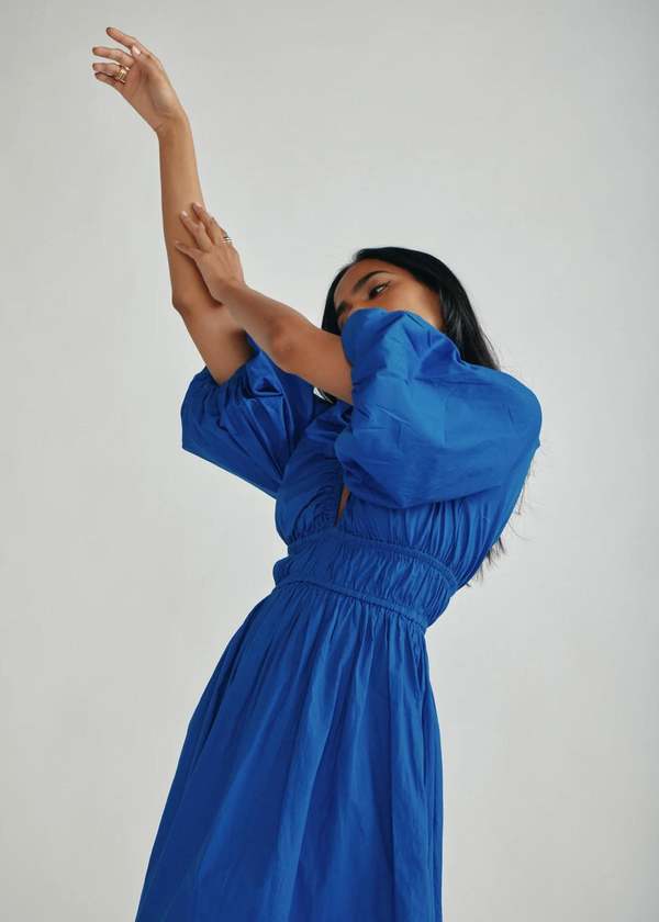 Summer Away Andros dress - blue | Garmentory Summer Away Andros dress - blue | Garmentory