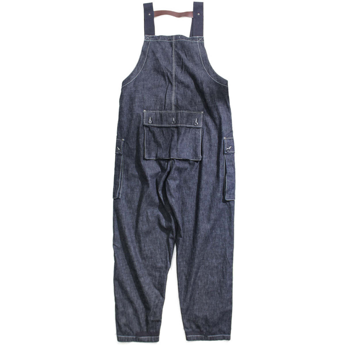 Nigel Cabourn Japenese Denim Naval Dungaree - Indigo