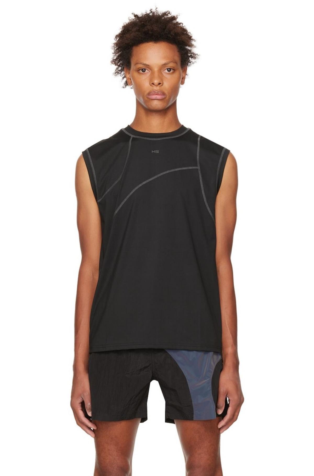 HELIOT EMIL SSENSE Exclusive Black Tank Top | Garmentory