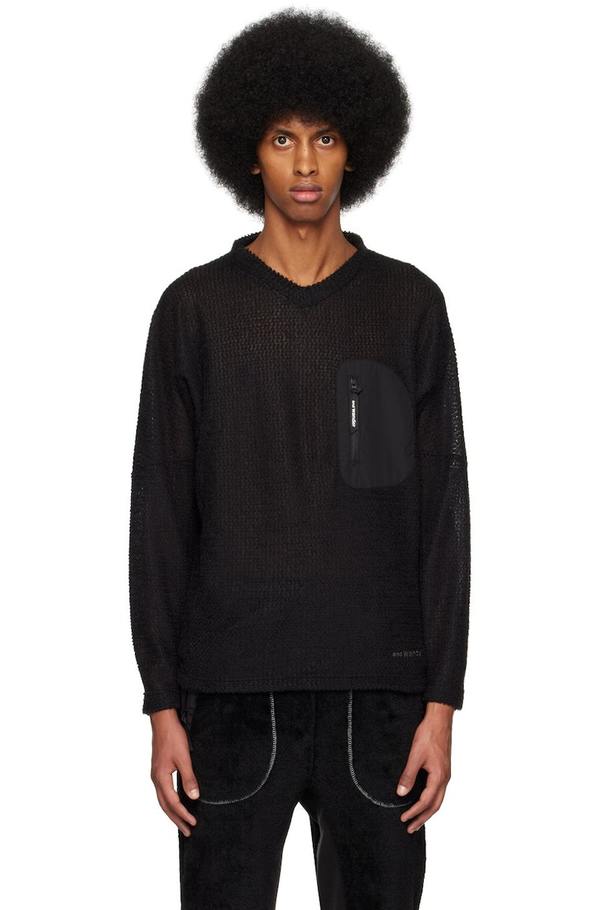 and wander Black Alpha Direct Sweatshirt | Garmentory