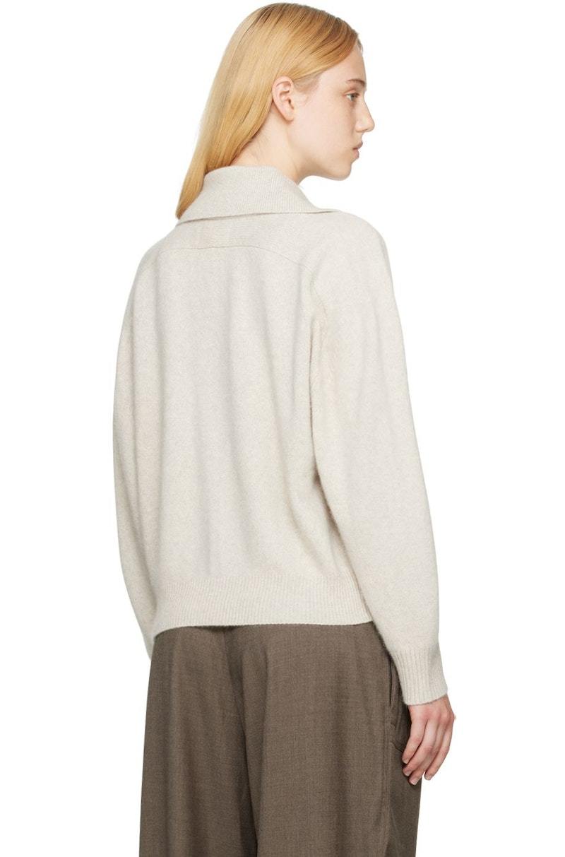 Loulou Studio Off-White Mahe Cardigan | Garmentory
