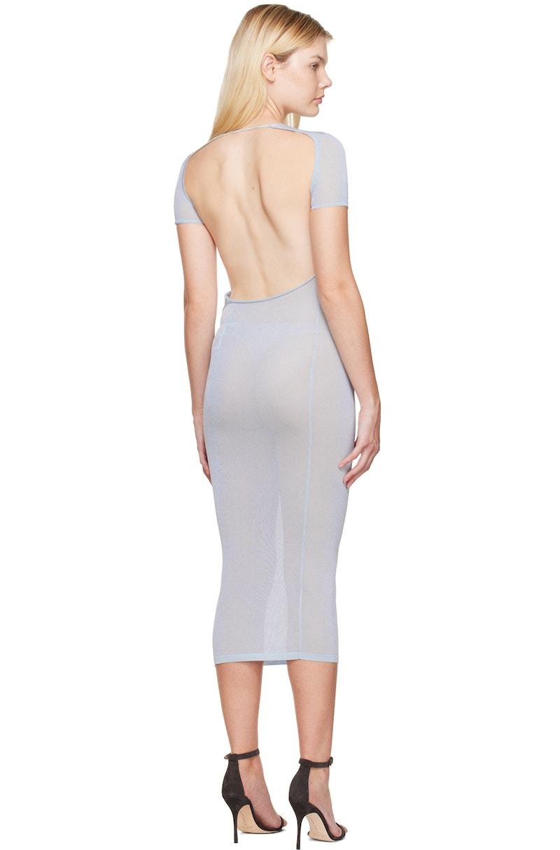 Aya Muse Portia Midi Dress - Blue | Garmentory