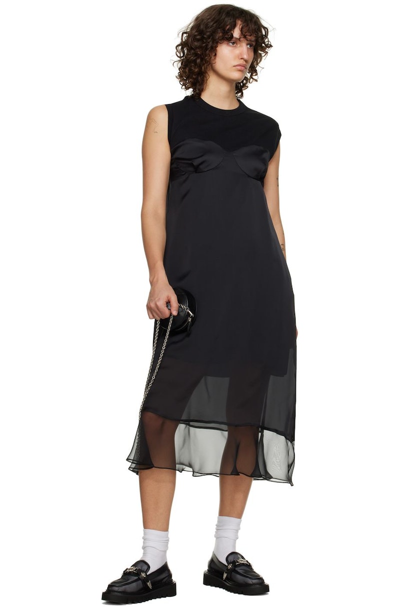 sheer toga dress Love Odyssey Toga Dress (White)